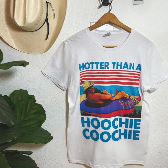 Hotter Turquoise Graphic Tee - Picture 1 of 1